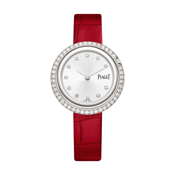 Possession 18K White Gold and Diamond Case Watch